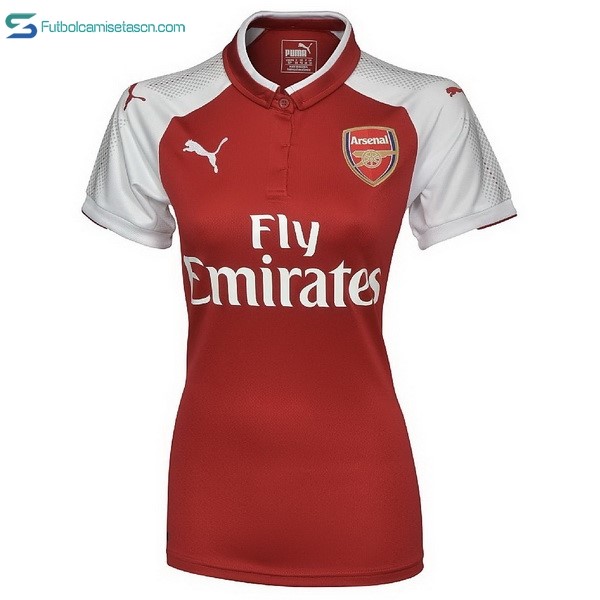 Camiseta Arsenal Mujer 1ª 2017/18